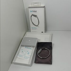 Fitbit Flex 2 Silver Accessory Bangle (Small) – Original Box Included